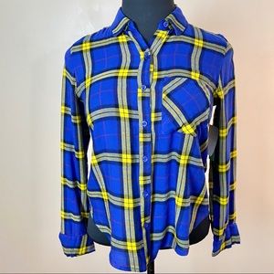 Abound Women’s Plaid Button Down Shirt